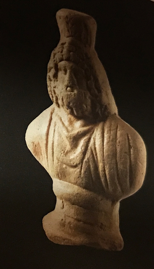 Terracotta bust of Serapis